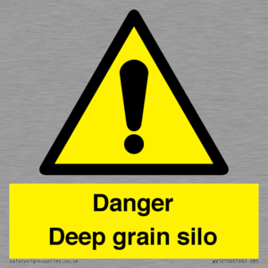 WV12106: Danger Deep grain silo