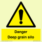 WV12106: Danger Deep grain silo
