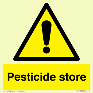 WV12108: Pesticide store