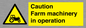 WV12112: Caution Farm machinery in operation
