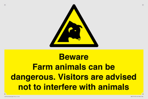 WV12116: Beware Farm animals can be dangerous. Visitors are advised not to interfere with animals