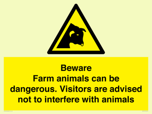 WV12116: Beware Farm animals can be dangerous. Visitors are advised not to interfere with animals