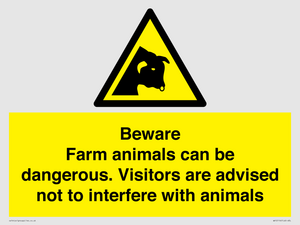 WV12116: Beware Farm animals can be dangerous. Visitors are advised not to interfere with animals