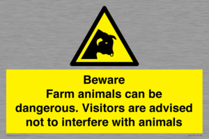 WV12116: Beware Farm animals can be dangerous. Visitors are advised not to interfere with animals