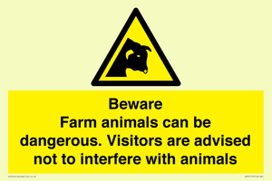 WV12116: Beware Farm animals can be dangerous. Visitors are advised not to interfere with animals
