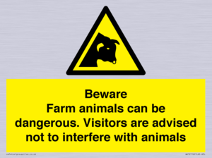 WV12116: Beware Farm animals can be dangerous. Visitors are advised not to interfere with animals