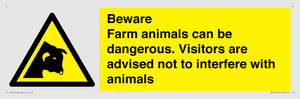 WV12116: Beware Farm animals can be dangerous. Visitors are advised not to interfere with animals
