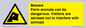 WV12116: Beware Farm animals can be dangerous. Visitors are advised not to interfere with animals