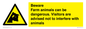 WV12116: Beware Farm animals can be dangerous. Visitors are advised not to interfere with animals
