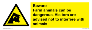 WV12116: Beware Farm animals can be dangerous. Visitors are advised not to interfere with animals