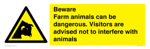 WV12116: Beware Farm animals can be dangerous. Visitors are advised not to interfere with animals