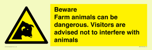 WV12116: Beware Farm animals can be dangerous. Visitors are advised not to interfere with animals