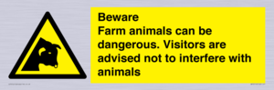 WV12116: Beware Farm animals can be dangerous. Visitors are advised not to interfere with animals