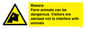 WV12116: Beware Farm animals can be dangerous. Visitors are advised not to interfere with animals