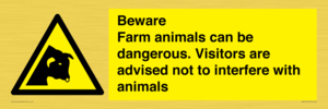 WV12116: Beware Farm animals can be dangerous. Visitors are advised not to interfere with animals