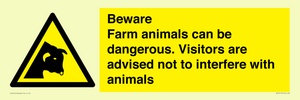 WV12116: Beware Farm animals can be dangerous. Visitors are advised not to interfere with animals