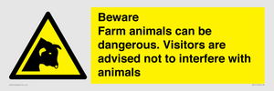 WV12116: Beware Farm animals can be dangerous. Visitors are advised not to interfere with animals