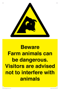 WV12116: Beware Farm animals can be dangerous. Visitors are advised not to interfere with animals