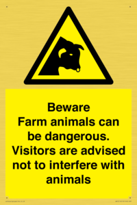 WV12116: Beware Farm animals can be dangerous. Visitors are advised not to interfere with animals