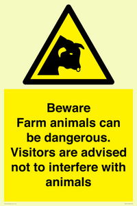 WV12116: Beware Farm animals can be dangerous. Visitors are advised not to interfere with animals