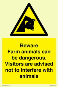 WV12116: Beware Farm animals can be dangerous. Visitors are advised not to interfere with animals