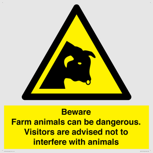 WV12116: Beware Farm animals can be dangerous. Visitors are advised not to interfere with animals