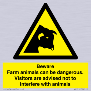 WV12116: Beware Farm animals can be dangerous. Visitors are advised not to interfere with animals