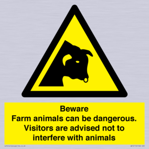 WV12116: Beware Farm animals can be dangerous. Visitors are advised not to interfere with animals
