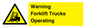 WV12145: Warning Forklift Trucks Operating