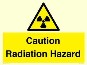 WV12150: Caution Radiation Hazard