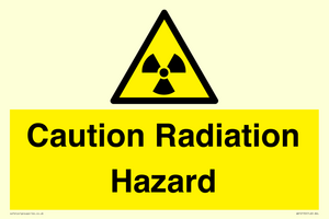 WV12150: Caution Radiation Hazard