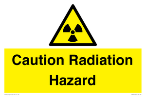 WV12150: Caution Radiation Hazard