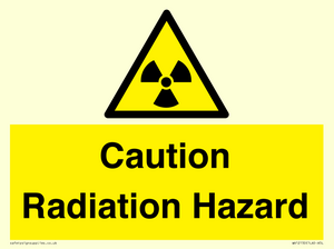 WV12150: Caution Radiation Hazard