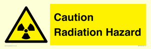 WV12150: Caution Radiation Hazard