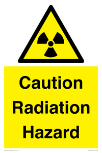 WV12150: Caution Radiation Hazard