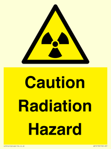 WV12150: Caution Radiation Hazard
