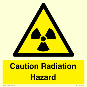 WV12150: Caution Radiation Hazard