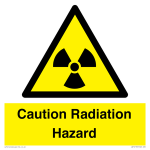 WV12150: Caution Radiation Hazard