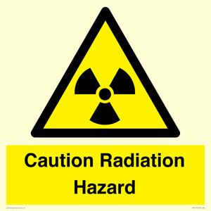 WV12150: Caution Radiation Hazard
