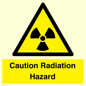 WV12150: Caution Radiation Hazard