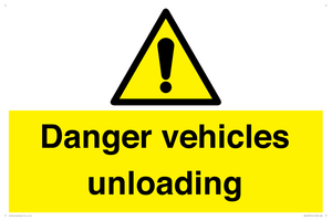 WV12274: Danger Vehicles Unloading