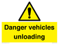WV12274: Danger Vehicles Unloading