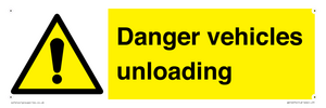 WV12274: Danger Vehicles Unloading