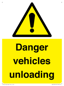 WV12274: Danger Vehicles Unloading