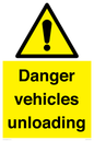 WV12274: Danger Vehicles Unloading