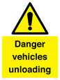 WV12274: Danger Vehicles Unloading