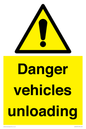 WV12274: Danger Vehicles Unloading