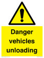 WV12274: Danger Vehicles Unloading