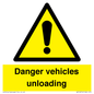 WV12274: Danger Vehicles Unloading