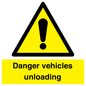 WV12274: Danger Vehicles Unloading